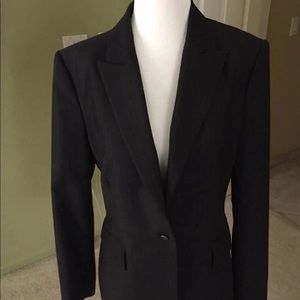 Calvin Klein Charcoal Grey PinStriped Blazer